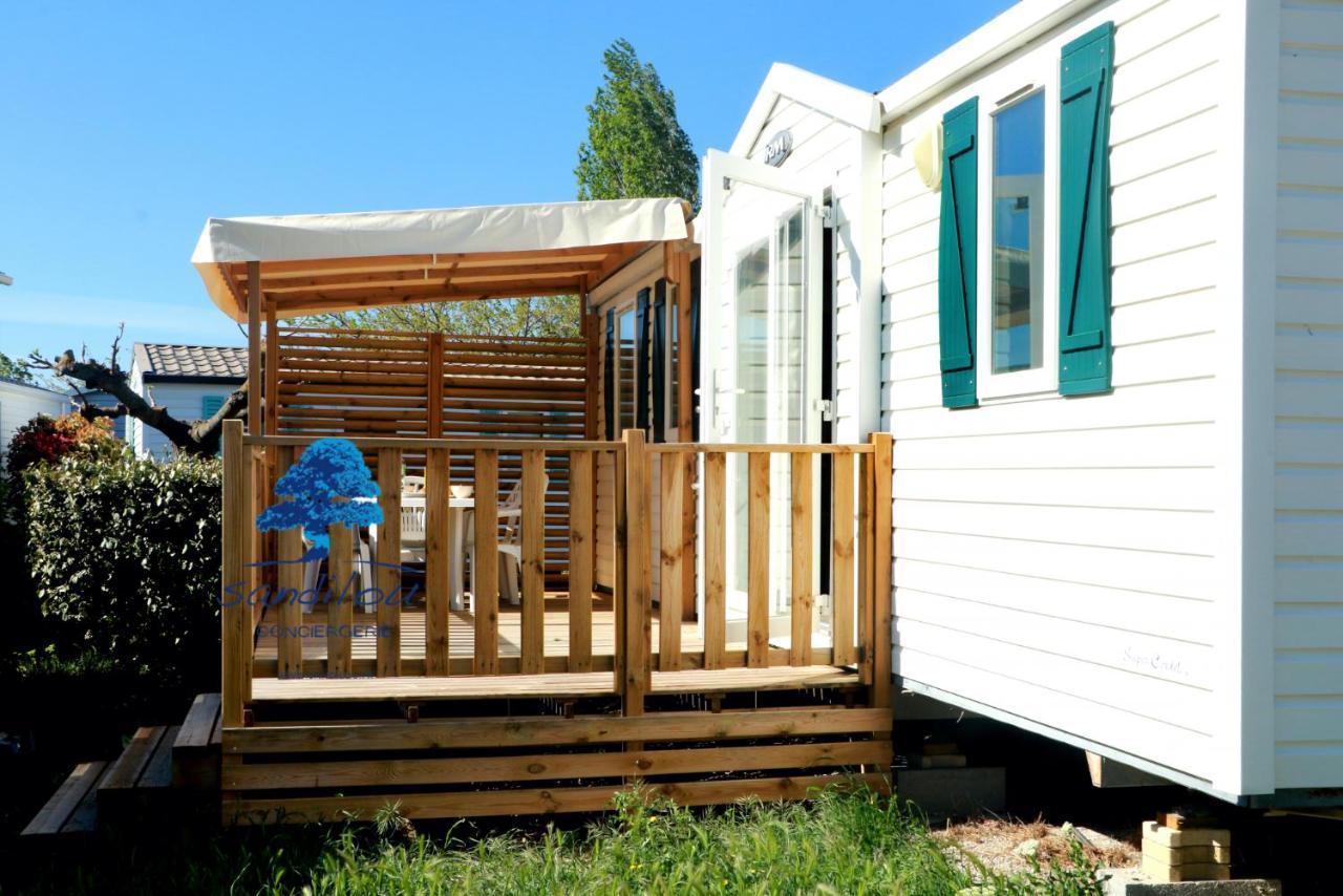 Mobilhome « Destination De Vacances» Sigean Exterior foto